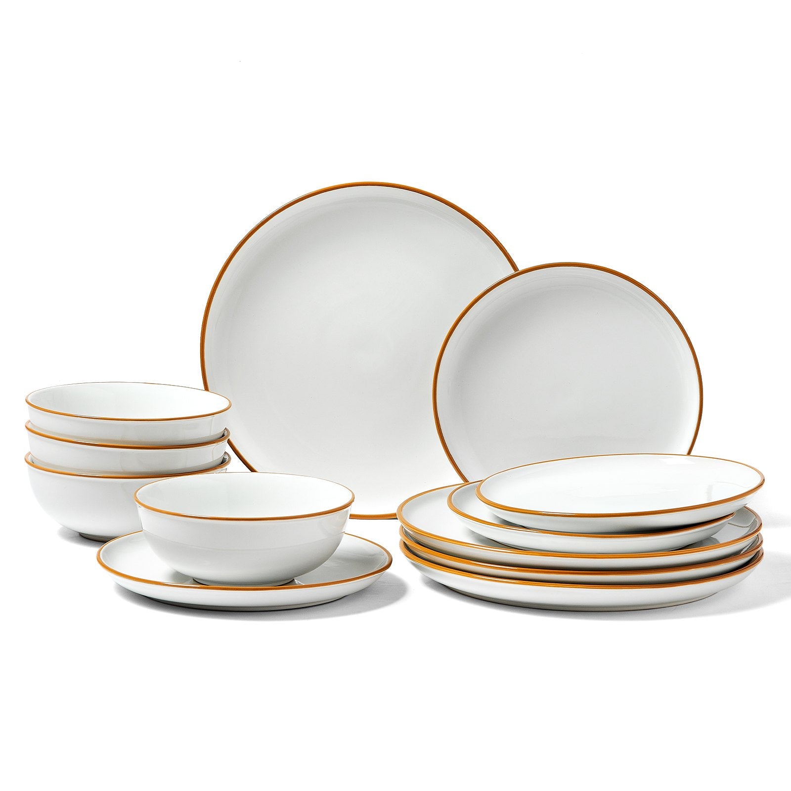 Dinnerware Set Service For 4 People